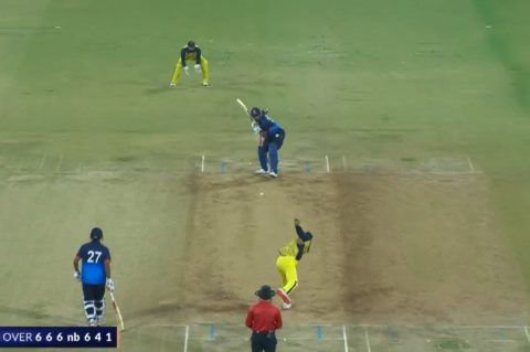 Hardik Pandya Smashes 29 Runs in a Single Over to CSK’S New Bowler in SMAT 2024