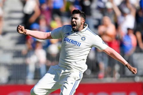 IND vs AUS 1st Test: Harshit Rana Destroys Travis Head’s Stumps to Claim His Maiden Wicket