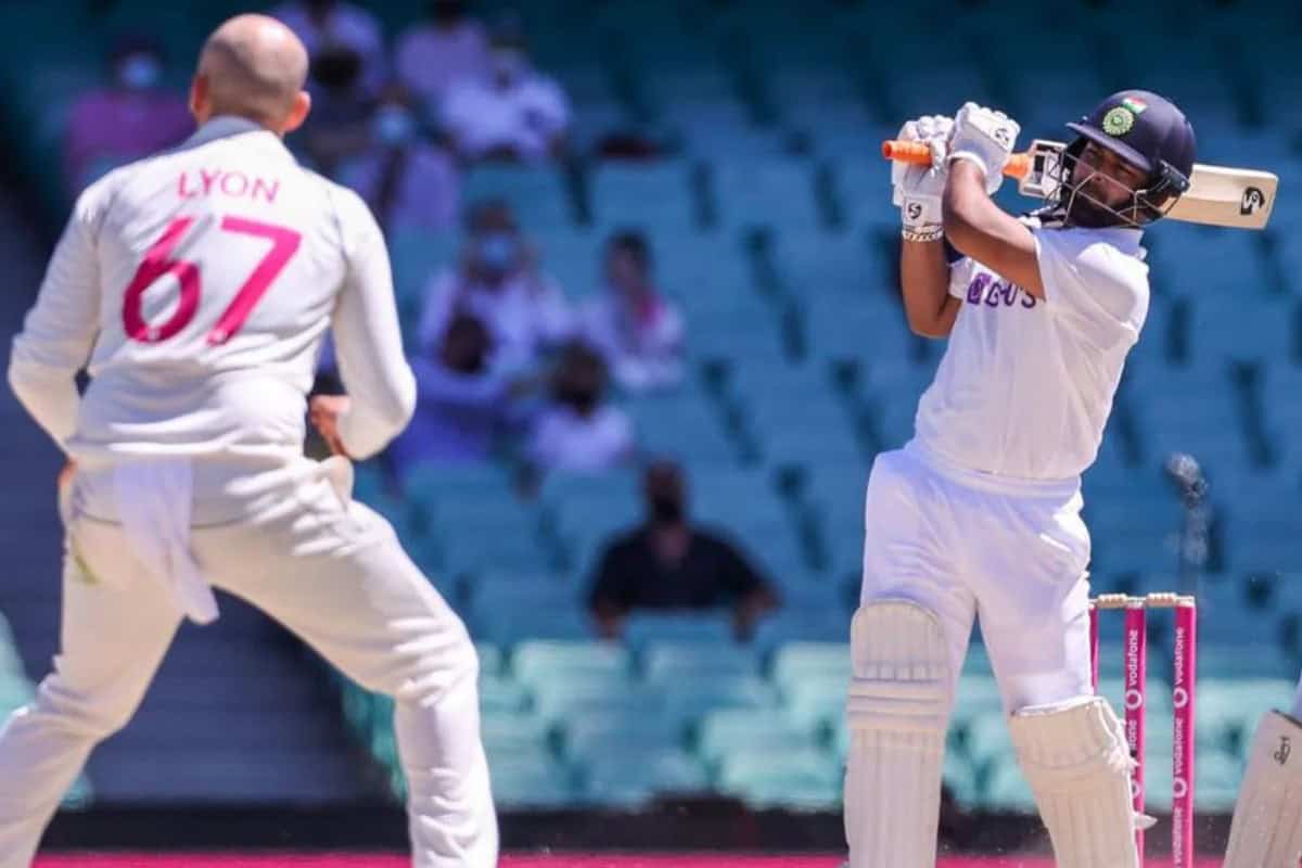 Rishabh Pant in action in Australia