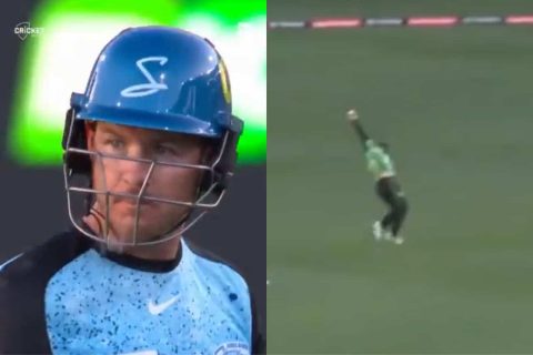 [Watch] Ben Duckett Takes a Superhuman Catch to Dismiss D’Arcy Short in BBL 2024-25