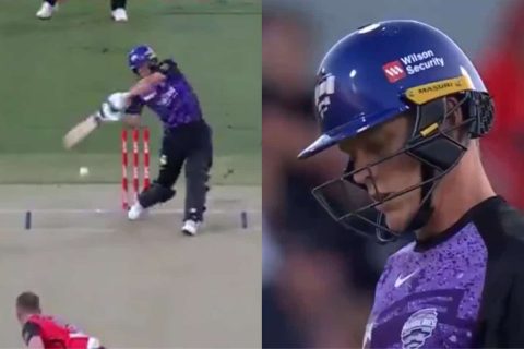 CSK’s 2-Crore Pick Nathan Ellis Single-Handedly Saves Hobart Hurricanes from Embarrassing Collapse in BBL 2024-25