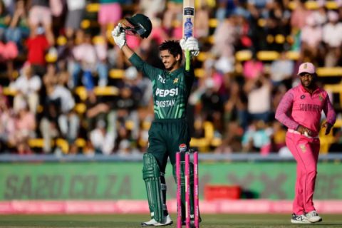 SA vs PAK: Saim Ayub Joins AB de Villiers in a Rare Record After Century at Wanderers