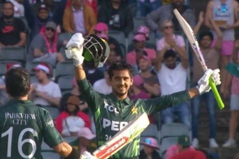 SA vs PAK: Pakistan’s Rising Star Saim Ayub Matches Fakhar Zaman with Magnificent Wanderers Century