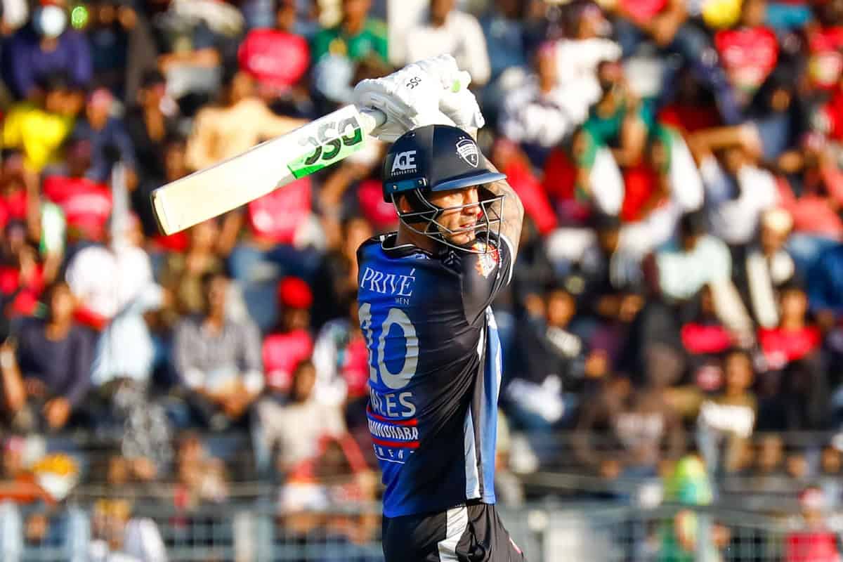 Alex Hales of Rangpur Riders in Action