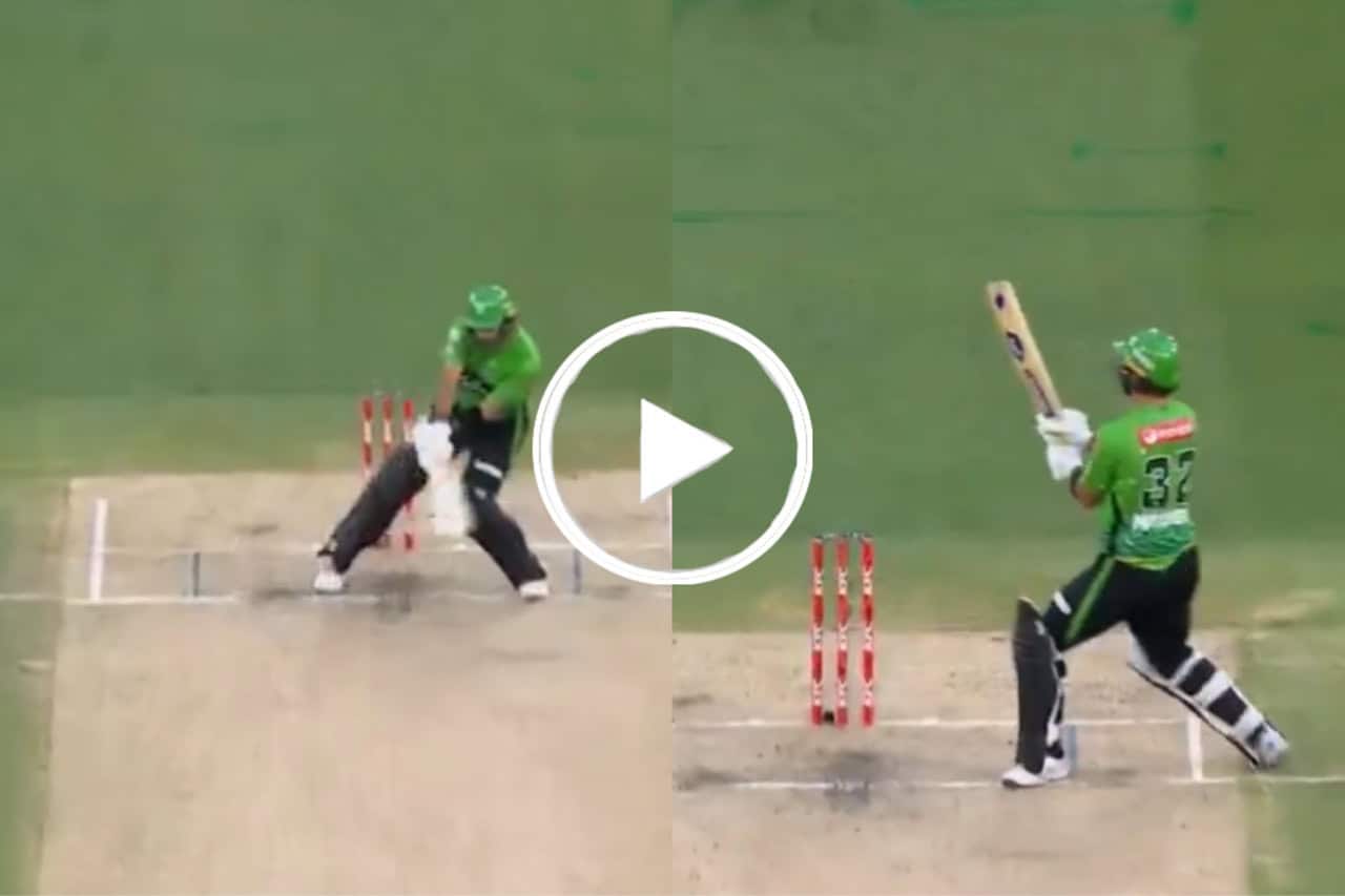 Glenn Maxwell Delivers a 74m Reverse Lap Six