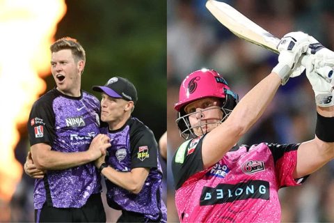 BBL 2024-25: HUR vs SIX Head-to-Head Records Ahead of Qualifier 1