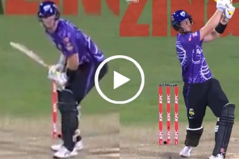 [Watch] Mitchell Owen Destroys Jamie Overton with 3 Consecutive Sky-High Sixes at Ninja Stadium