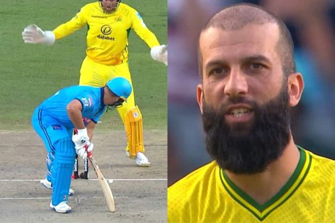 [Watch] Ball of the Tournament! CSK’s Moeen Ali Bowls Unplayable Delivery to Remove Rilee Rossouw in SA20 2025