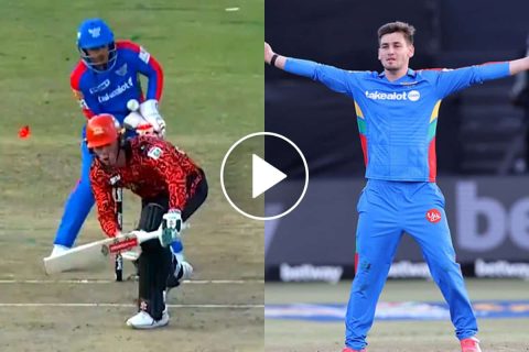 [Watch] The Deadliest Ball Yet! Noor Ahmad Bowls a Dream Delivery to Dismiss Zak Crawley in SA20 2025