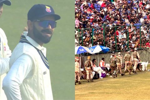 Shocking! Paramilitary Forces Deployed to Control Crazy Crowd at Virat Kohli’s Ranji Trophy Match