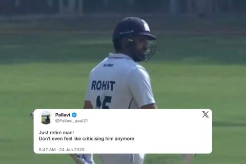 Rohit Sharma Finds Rhythm but Falls Short in Ranji Trophy Match, Fans Call for Retirement