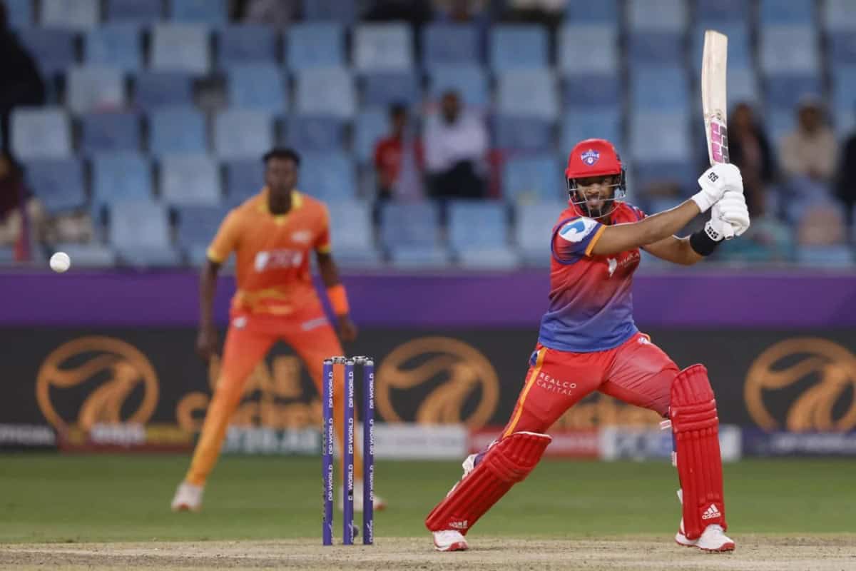 Shai Hope of Dubai Capitals in Action