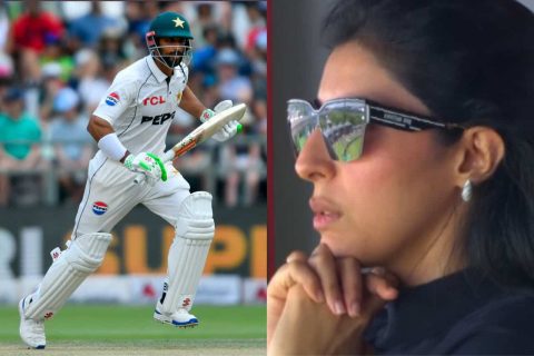 SA vs PAK: Shan Masood’s Beautiful Wife Seen Praying with Folded Hands for His Century in Cape Town