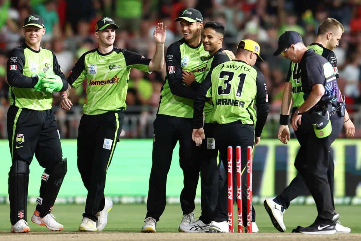 Sydney Thunder Celebrating Victory