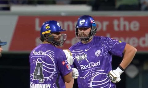 RCB’s New Power-Hitter Tim David Smashes 22-Ball Fifty in BBL 2024-25