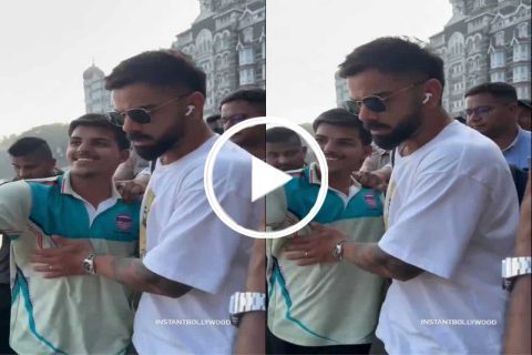 Frustrated Virat Kohli Pushes Fan in Anger, Video Goes Viral and Sparks Backlash