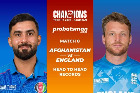 AFG vs ENG Head to Head Records Ahead of 8th ICC Champions Trophy 2025 Match