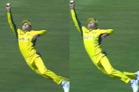 [Watch] Unbelievable! Alex Carey Takes a Flying One-Handed Stunner During AUS vs ENG Champions Trophy Match