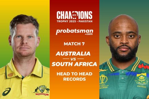 AUS vs SA Head to Head Records Ahead of 7th ICC Champions Trophy 2025 Match