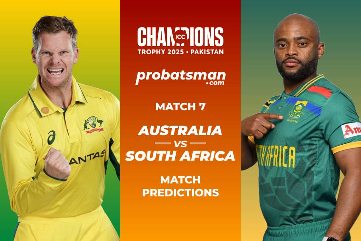 Australia vs South Africa Match Prediction For Match 7 of Champions Trophy 2025