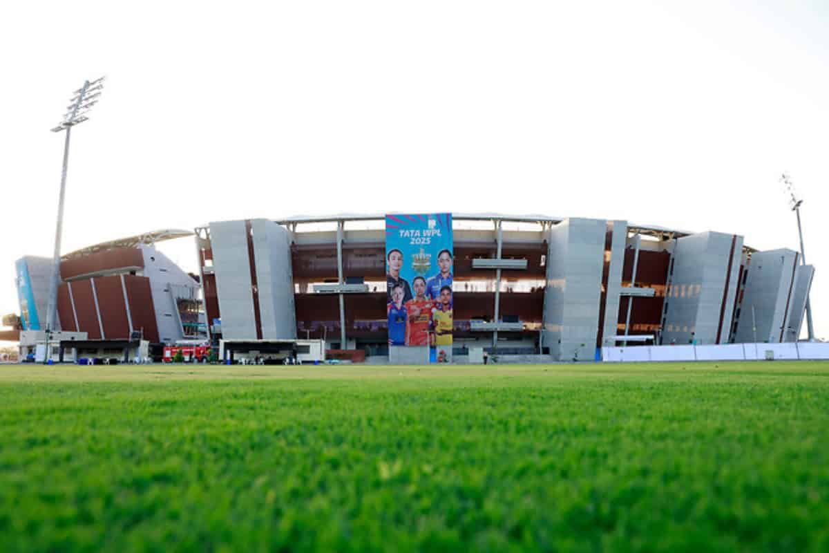 A general view of BCA Stadium in Kotambi