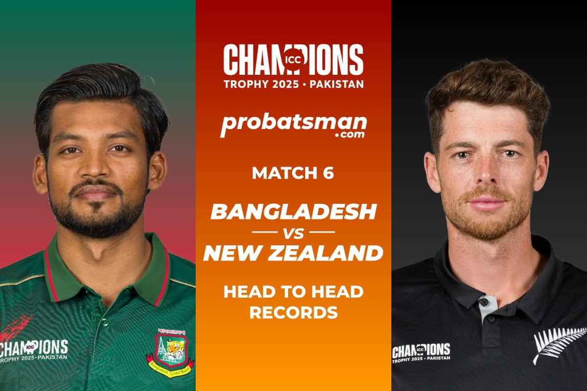 Bangladesh vs New Zealand Dream11 Prediction for Match 6 of Champions Trophy 2025