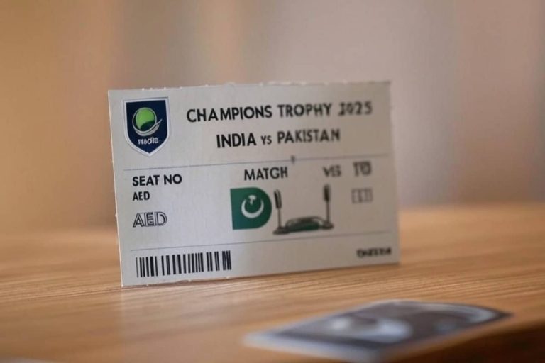 Champions Trophy 2025 India vs Pakistan Tickets Price, Booking Details