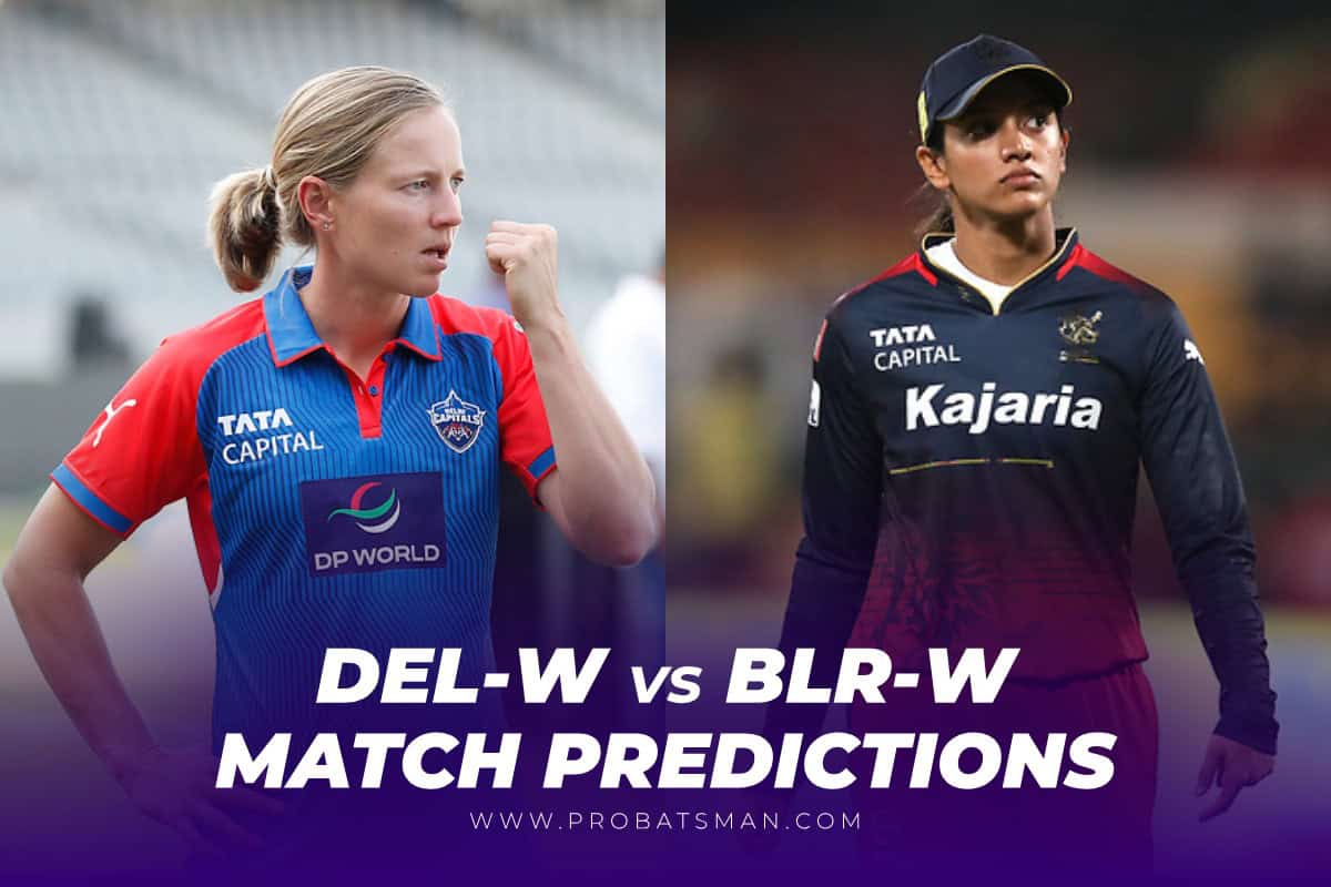 DEL-W vs BLR-W Match Prediction WPL 2025