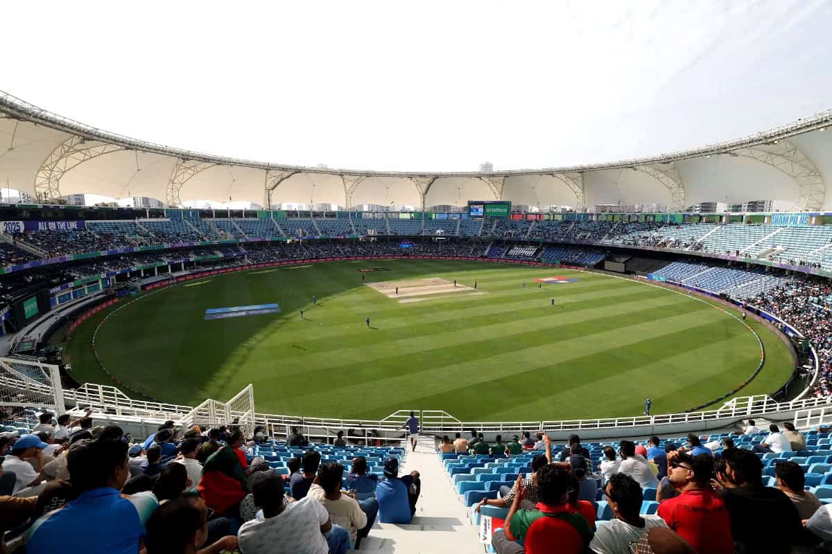 A General View of Dubai International Cricket Stadium