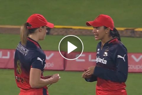 [Watch] Smriti Mandhana, Ellyse Perry in Heated Discussion? RCB Stars Caught in Intense Chat After Win in WPL 2025 Opener