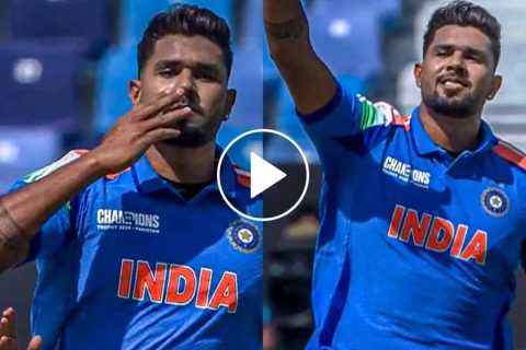 IND vs BAN: [Watch] Harshit Rana & Kohli’s Aggressive Send-Off Stuns Najmul Shanto in Champions Trophy 2025