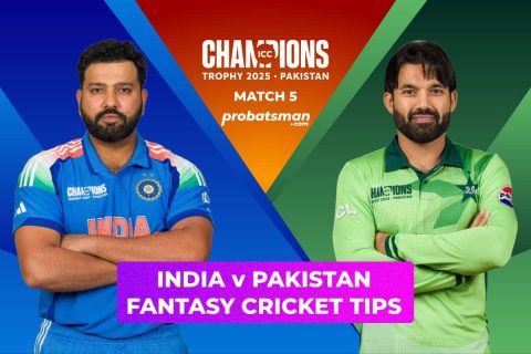 IND vs PAK Dream11 Prediction, Fantasy Cricket Tips, Playing XI, Pitch Report, Player Stats & Injury Updates For Match 5 of ICC Champions Trophy 2025