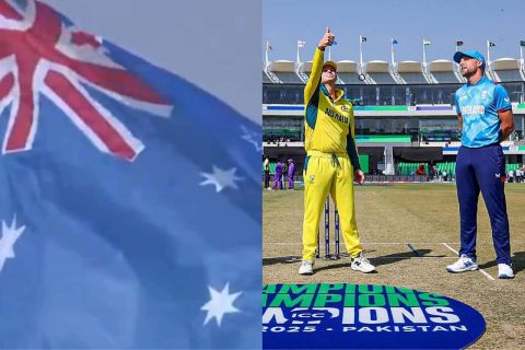 [Watch] India’s National Anthem Played Instead of Australia’s Before Champions Trophy Match