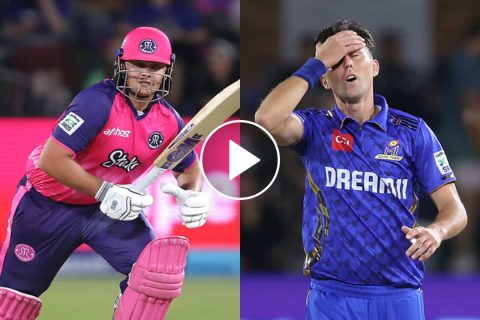 [Watch] 4 4 6 6 – Trent Boult Hammered! Paarl Royals Openers Smash 21 Runs in First Over in SA20 Qualifier