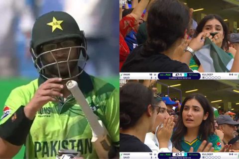 IND vs PAK: [Watch] Pakistan Fangirl’s Emotional Breakdown After Imam-ul-Haq’s Run-Out Goes Viral