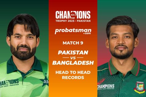 PAK vs BAN Head to Head Records Ahead of 9th ICC Champions Trophy 2025 Match