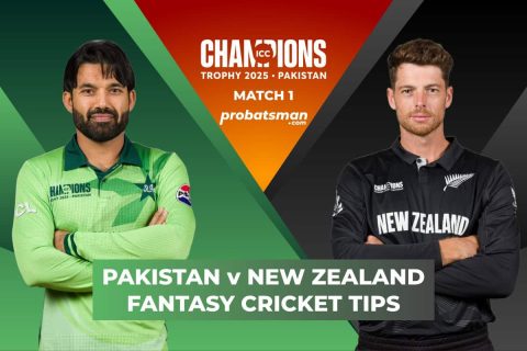 PAK vs NZ Dream11 Prediction, Fantasy Cricket Tips, Playing XI, Pitch Report, Player Stats & Injury Updates For Match 1 of ICC Champions Trophy 2025