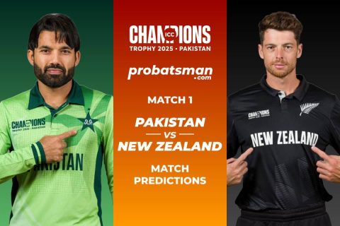 PAK vs NZ Match Prediction: Who Will Win Today’s 1st Match of ICC Champions Trophy 2025 – Pakistan vs New Zealand?