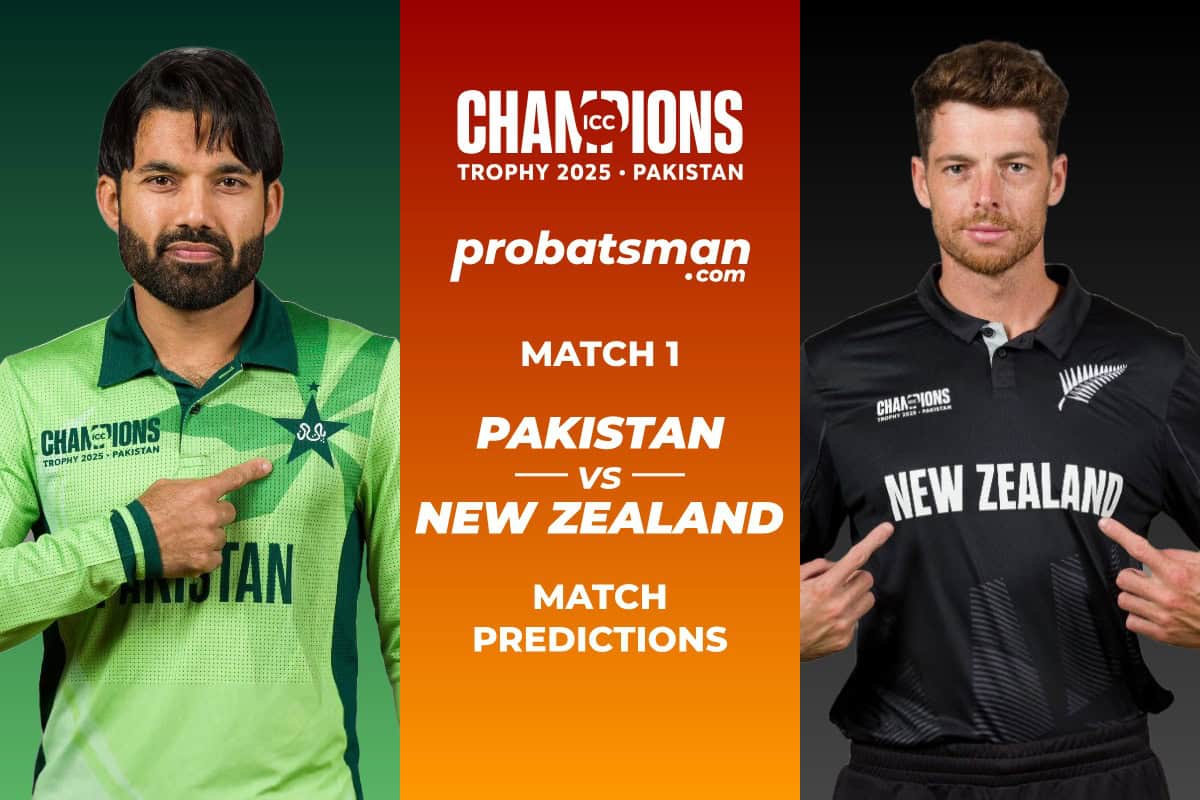 Pakistan vs New Zealand Match Prediction For Match 1 of Champions Trophy 2025