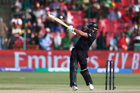 PAK vs NZ: Tom Latham Hits 95-ball Century Against Pakistan in Champions Trophy 2025 Opener