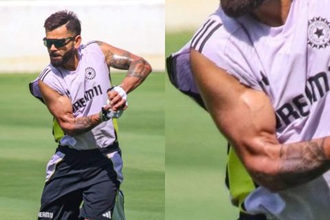 IND vs ENG: Virat Kohli Ripped Apart His Practice Jersey in Nagpur; Here’s Why