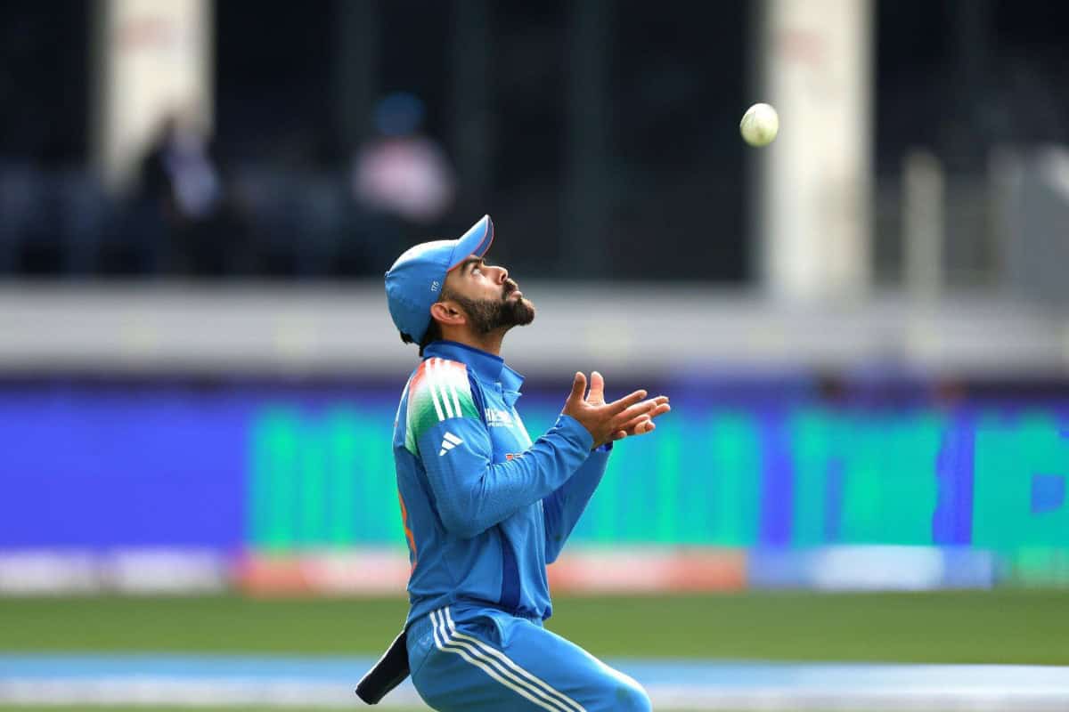 Virat Kohli of India Takes a Catch