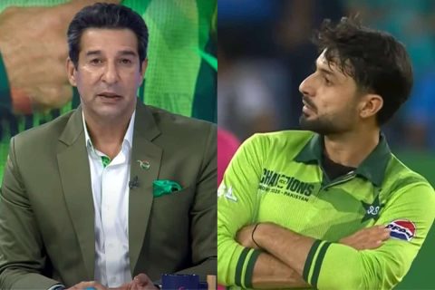 Wasim Akram Blasts Abrar Ahmed for Disrespectful Celebration After Dismissing Shubman Gill