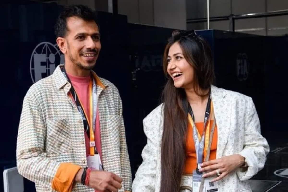 Yuzvendra Chahal and Dhanashree Verma