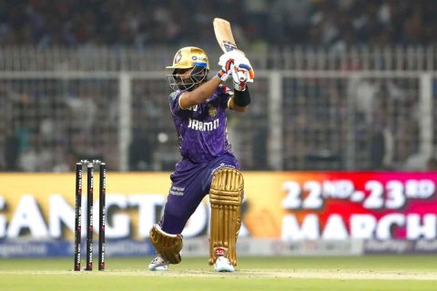 KKR vs RCB: Ajinkya Rahane Joins Kohli & Rohit in IPL’s Elite List After Stunning 25-Ball Fifty