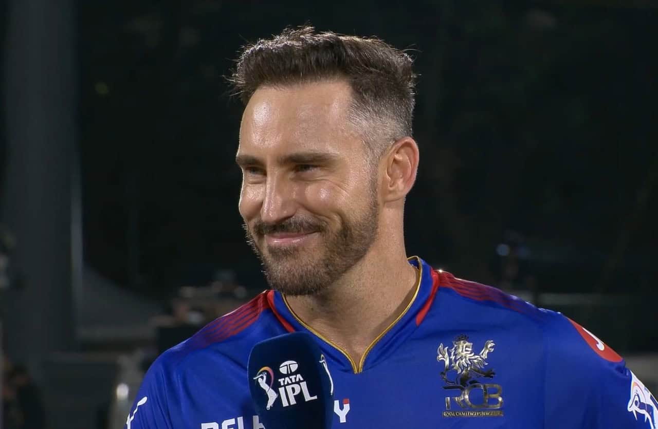 Delhi Capitals vice-captain Faf du Plessis