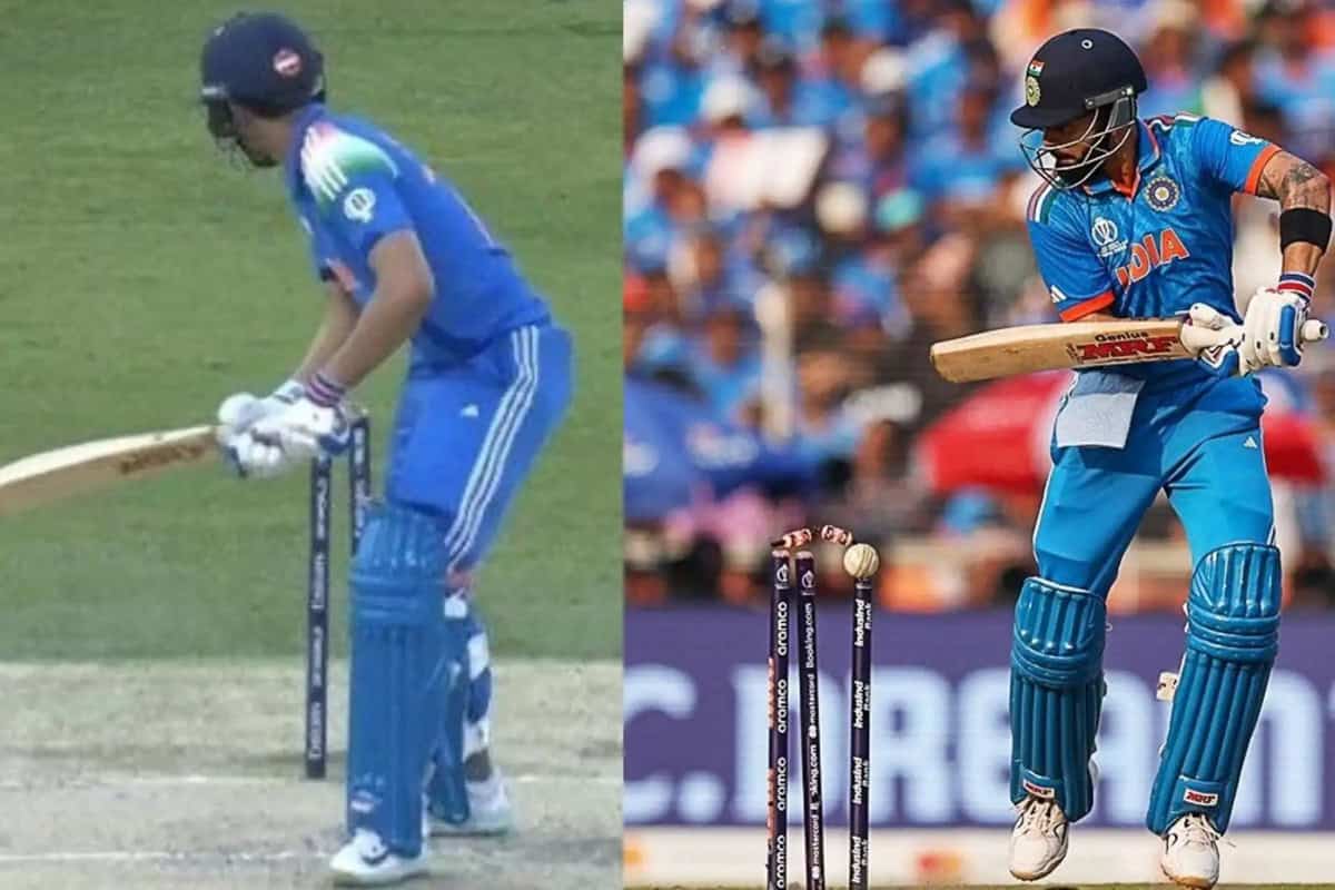 Gill Falls Like Kohli Did in 2023 World Cup Final