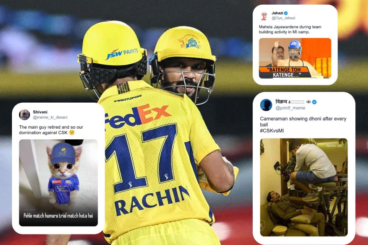 IPL2025 CSK vs MI Memes