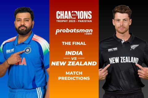 IND vs NZ Match Prediction: Who Will Win Today’s Final Match of ICC Champions Trophy 2025 – India vs New Zealand?