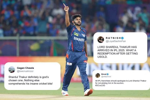 DC vs LSG: ‘Lord Shardul’ Trends on Twitter as He Picks Two Wickets in a Single Over on His IPL Comeback